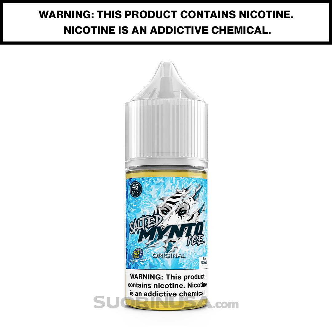 Mynto Ice Original E-Juice by DripFire - 30mL - SALTED EDITION