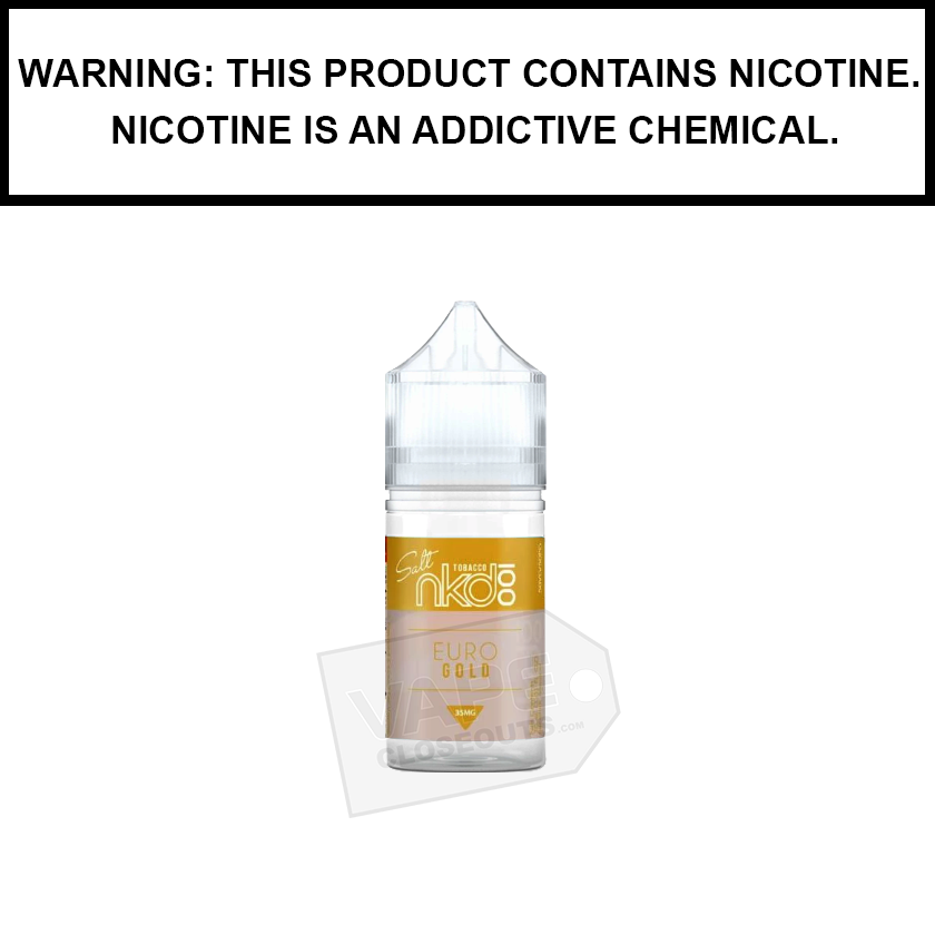Naked 100 | Euro Gold Salt Nic - eJuice (30ml)