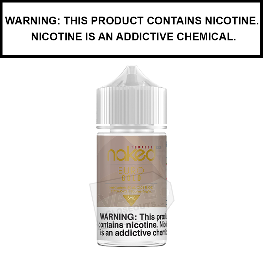Naked 100 Tobacco | Euro Gold - eJuice (60ml)
