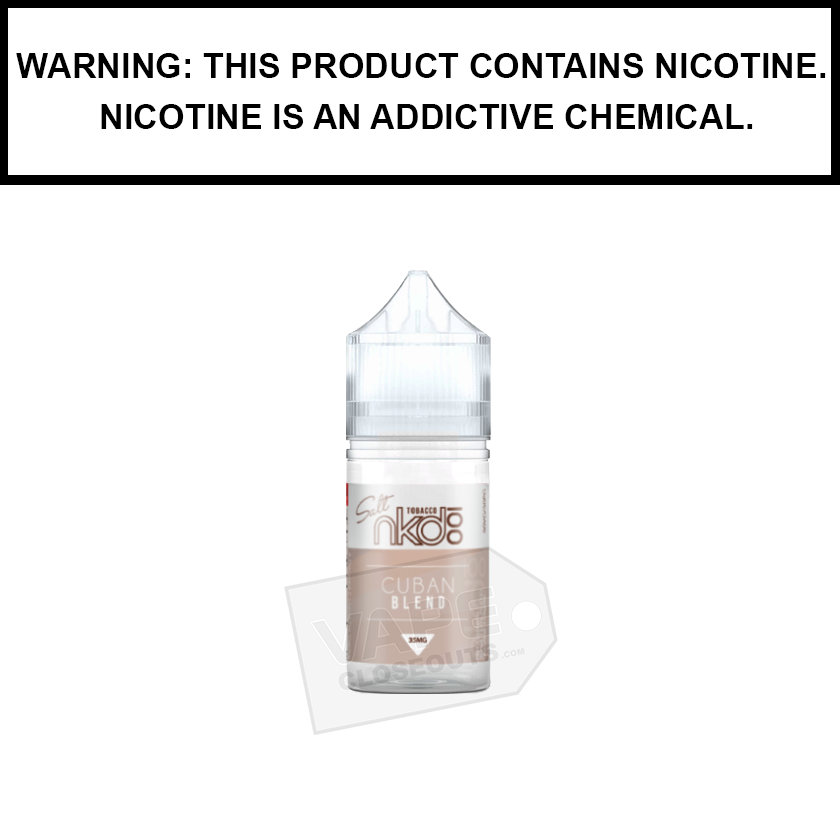 Naked100 | Cuban Blend - Nic Salt eJuice (30ml)