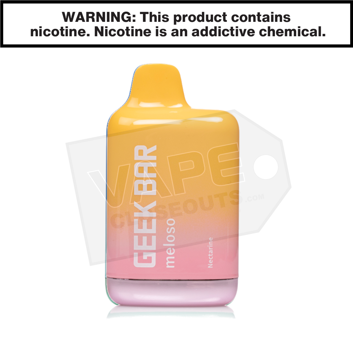 Nectarine Geek Bar Meloso Max Disposable Vape