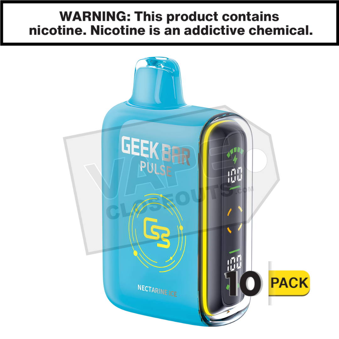 Nectarine Ice Geek Bar Pulse Disposable Vape — image 2
