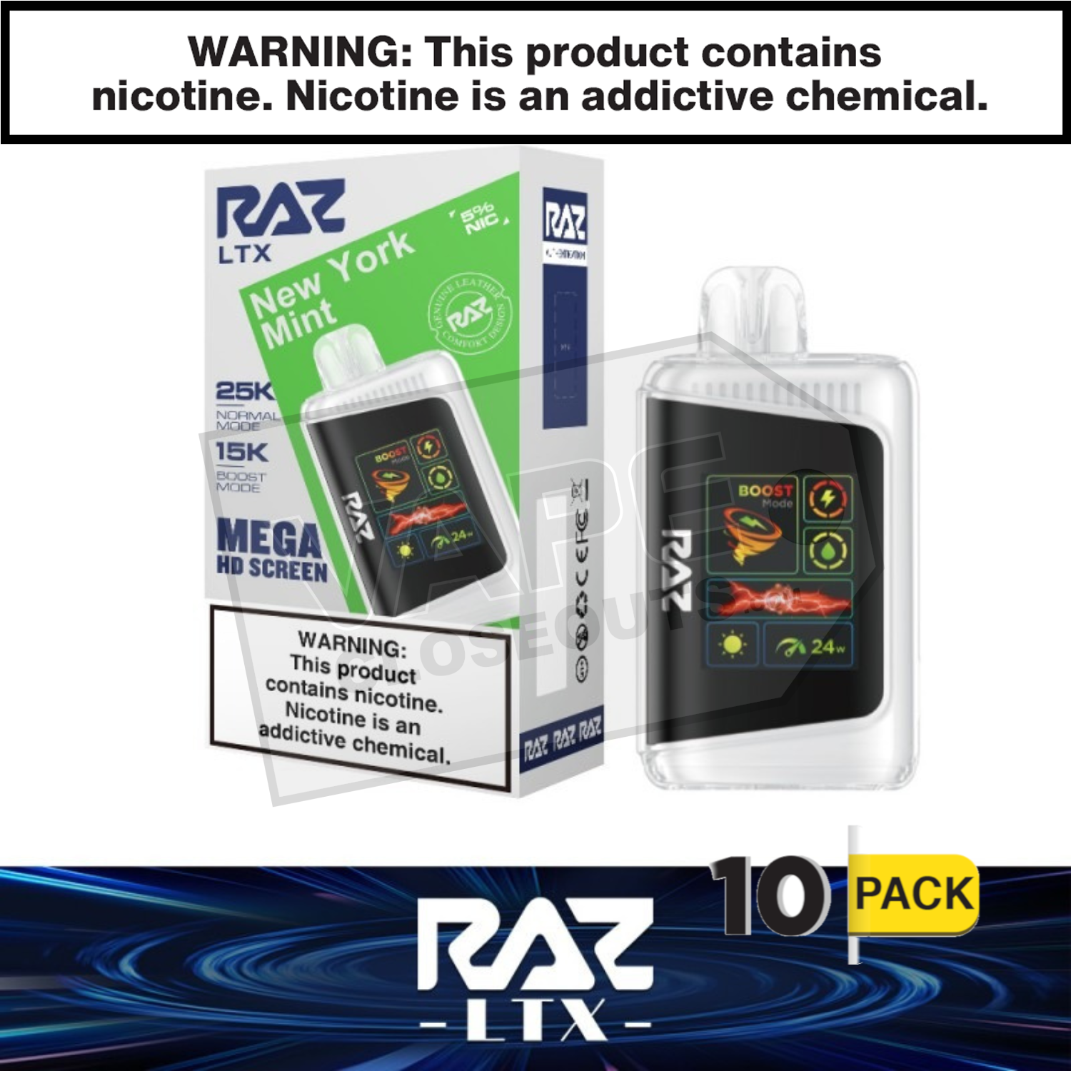New York Mint RAZ LTX 25K Disposable Vape — image 2