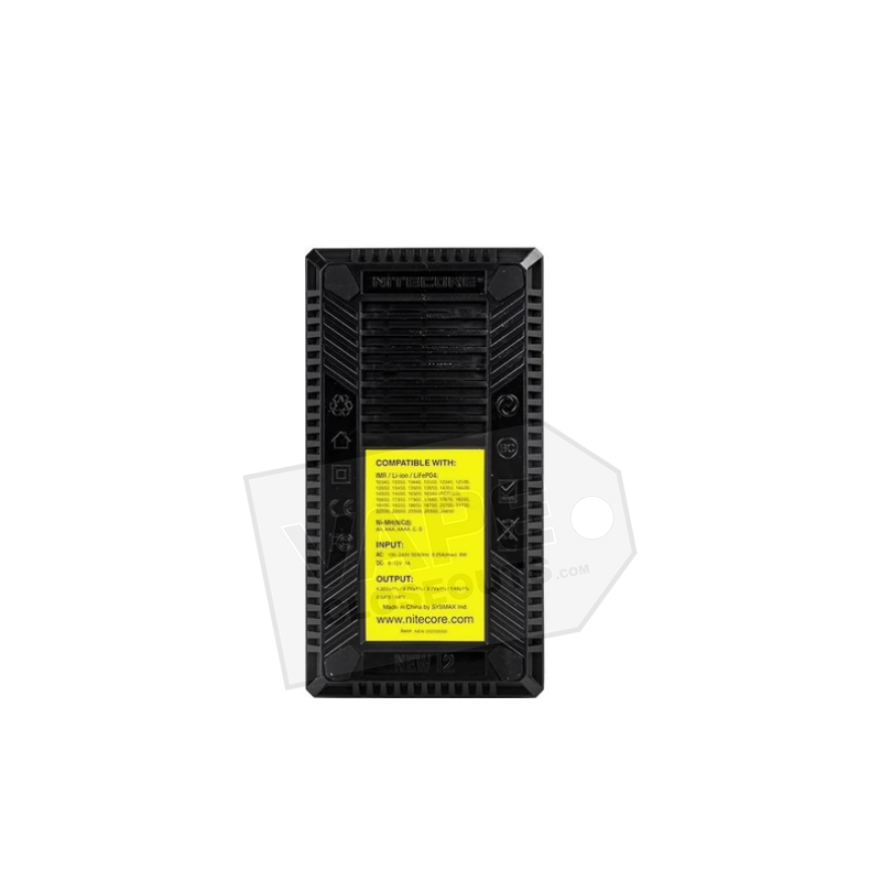 Nitecore I2 IntelliCharger - 2 Bay Battery Charger with LCD Screen — image 4