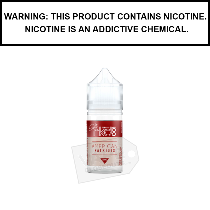 Naked 100 Tobacco | American Patriots - Salt Nic eJuice (30ml)
