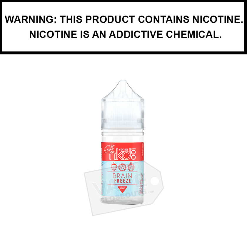 Naked 100 Menthol | Brain Freeze - Salt Nic eJuice (30ml)