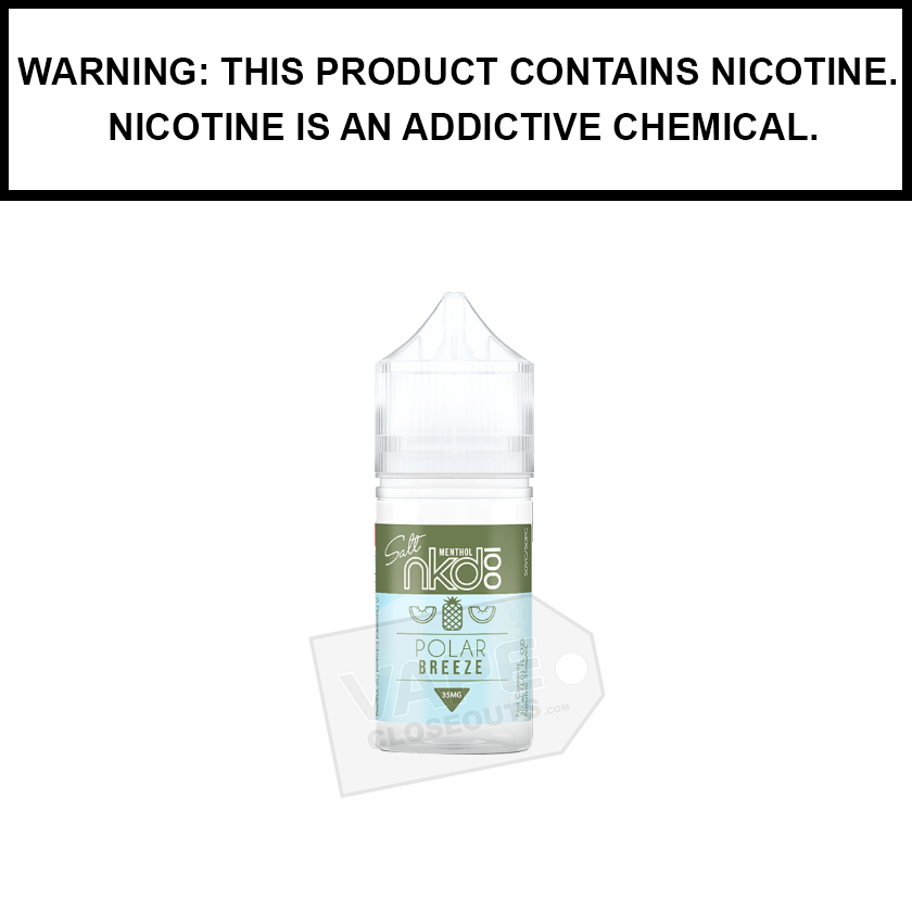 Naked 100 Menthol | Polar Breeze - Salt Nic eJuice (30ml)