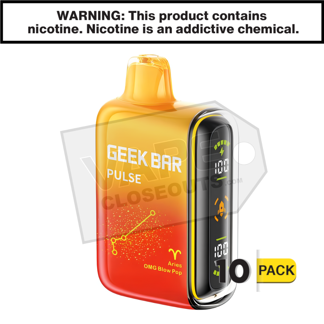 OMG Blow Pop Geek Bar Pulse Disposable Vape — image 2