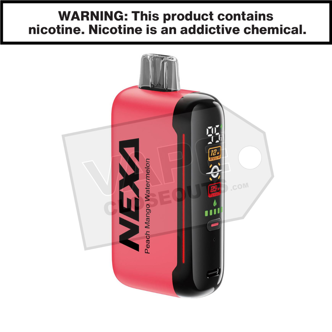 Peach Mango Watermelon NEXA N20000 Vape