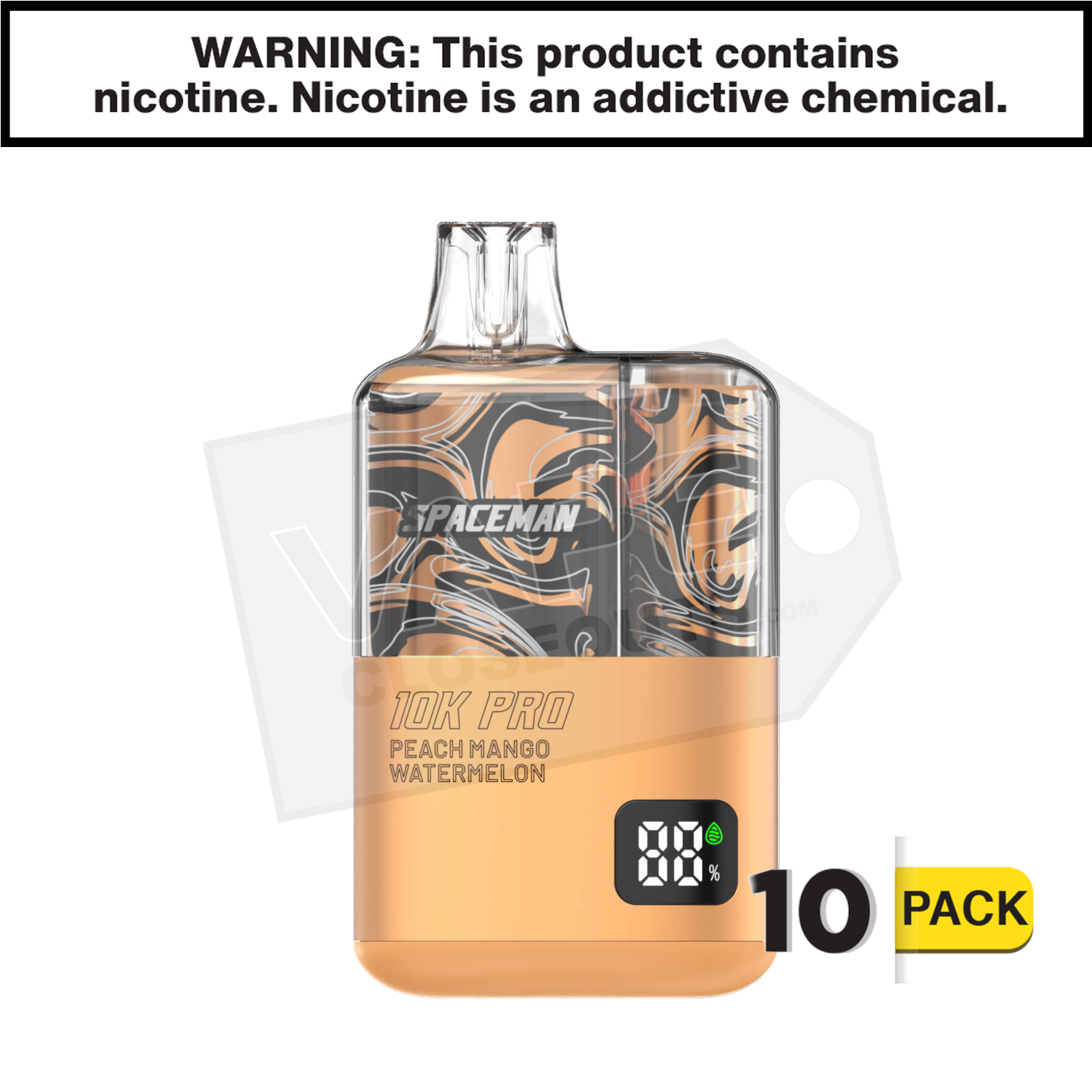 Peach Mango Watermelon Spaceman 10K Pro - SMOK — image 2