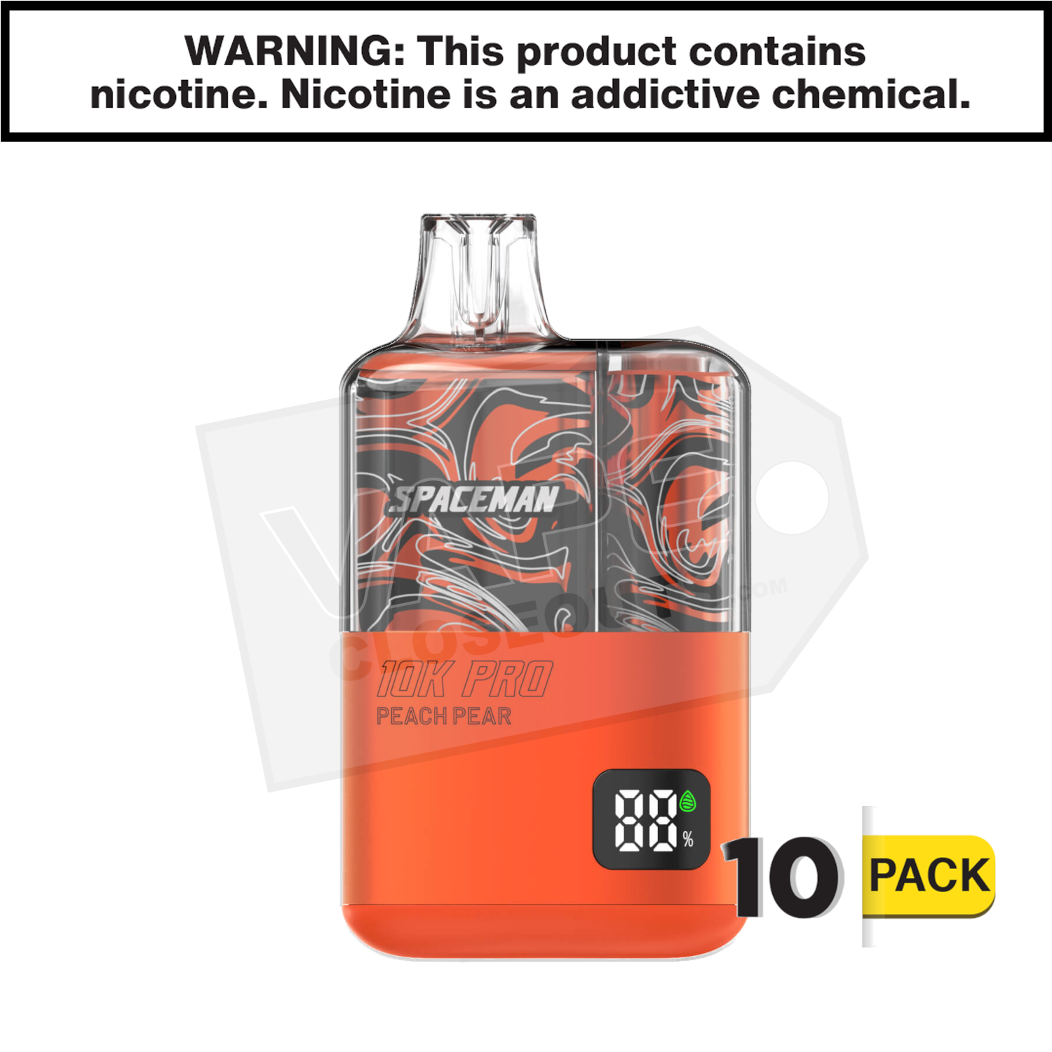 Peach Pear Spaceman 10K Pro - SMOK — image 2