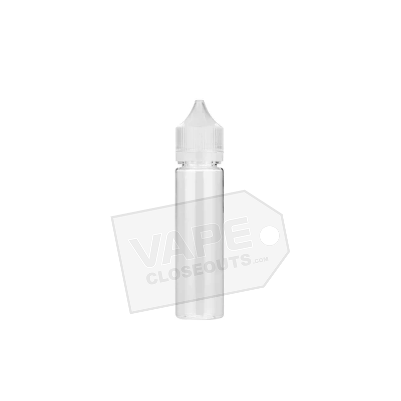 PET Transparent eJuice Bottle with Scale - 60mL — image 2