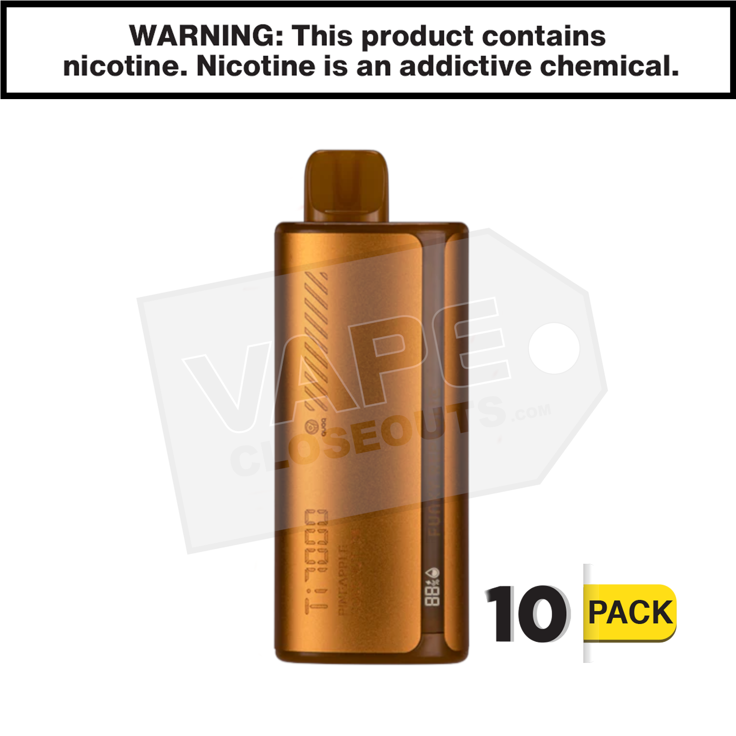 Pineapple Coconut Ice Funky Republic Ti7000 — image 2
