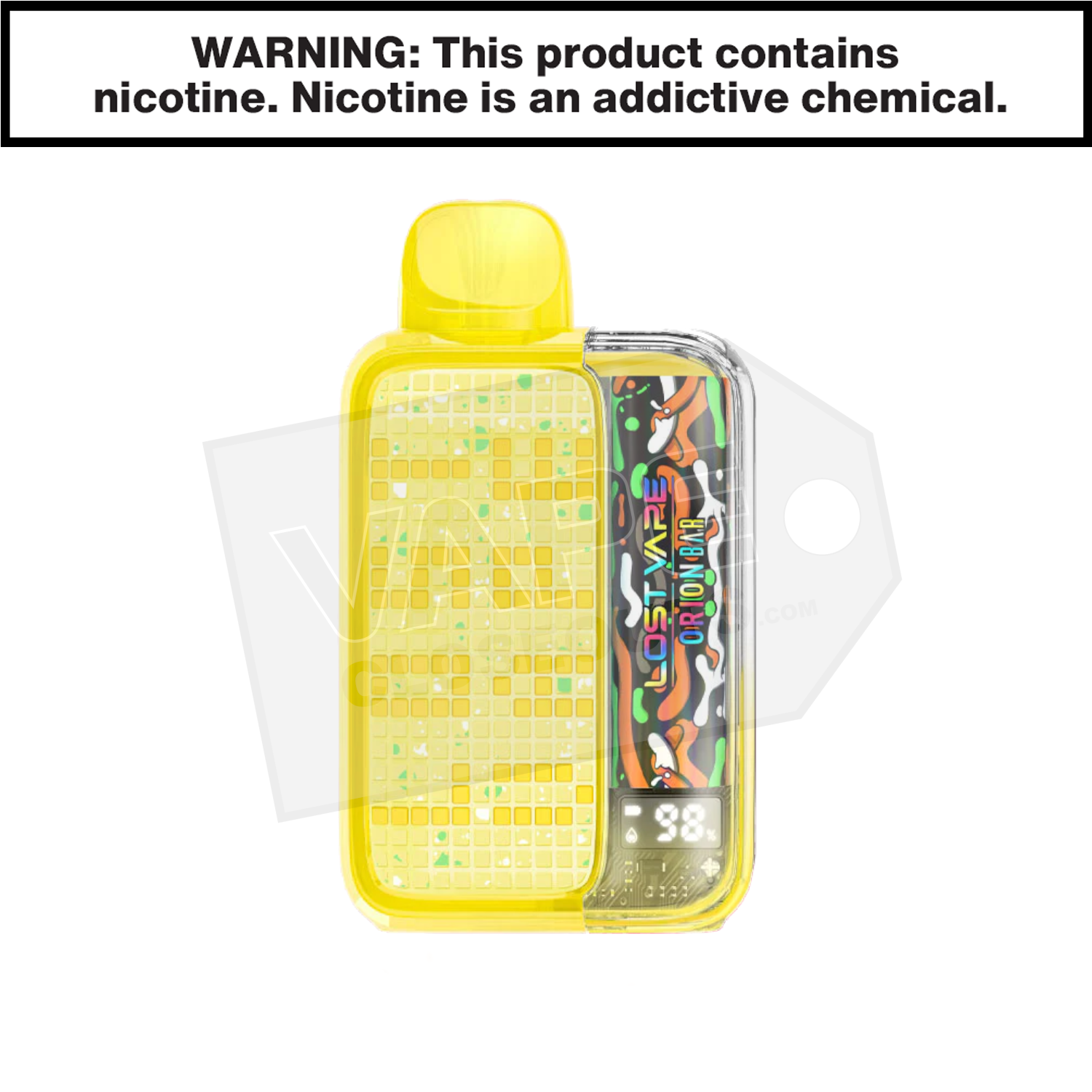 Pineapple Lemonade Orion Bar 10000 Lost Vape Disposable