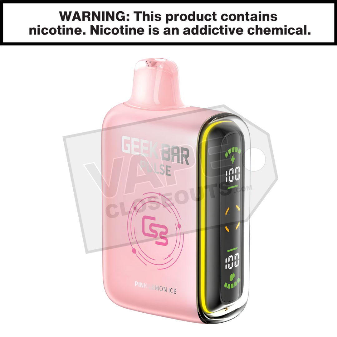 Pink Lemonade Geek Bar Pulse Disposable Vape