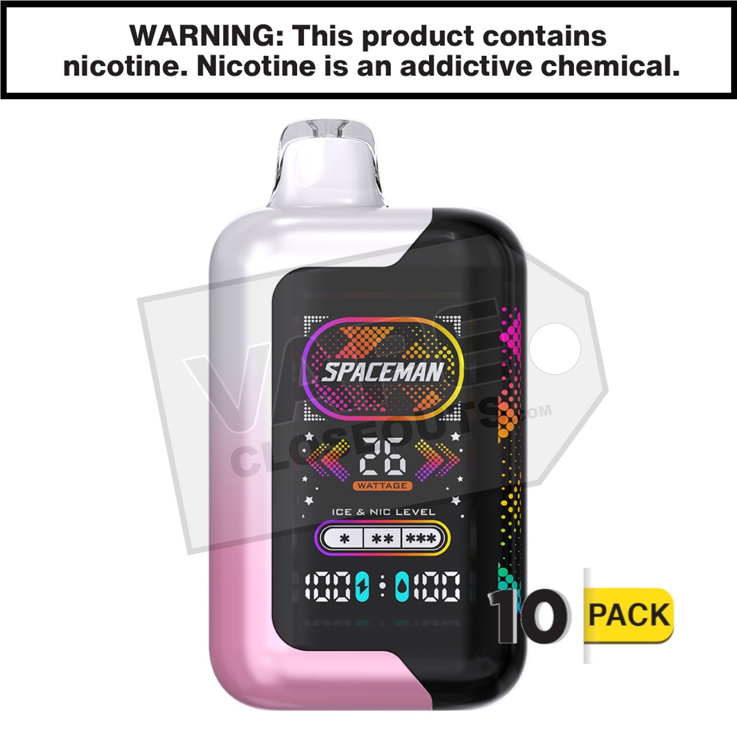 Pink Lemonade Spaceman SP40000 Disposable Vape — image 2