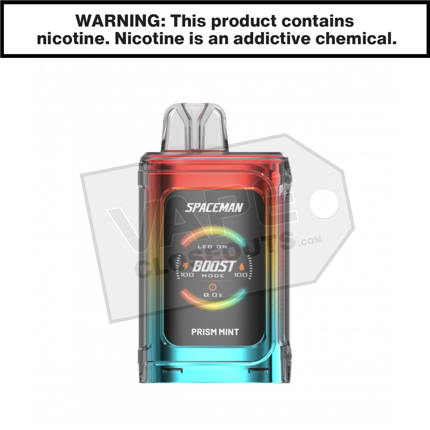 Prism Mint Spaceman Prism 20k Disposable Vape