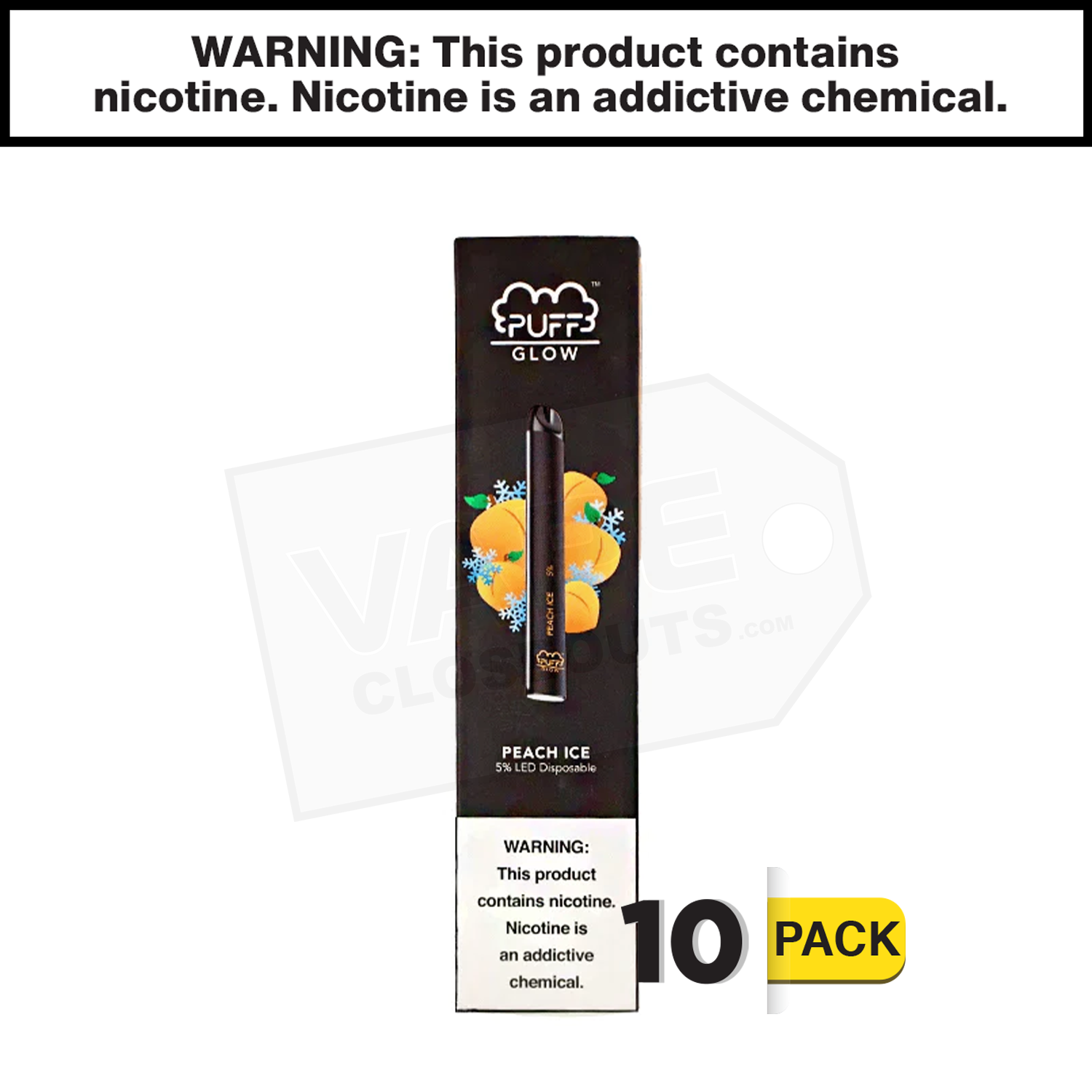 Puff Glow Disposable E-Cigs 5% (10-Pack promo offer) — image 4