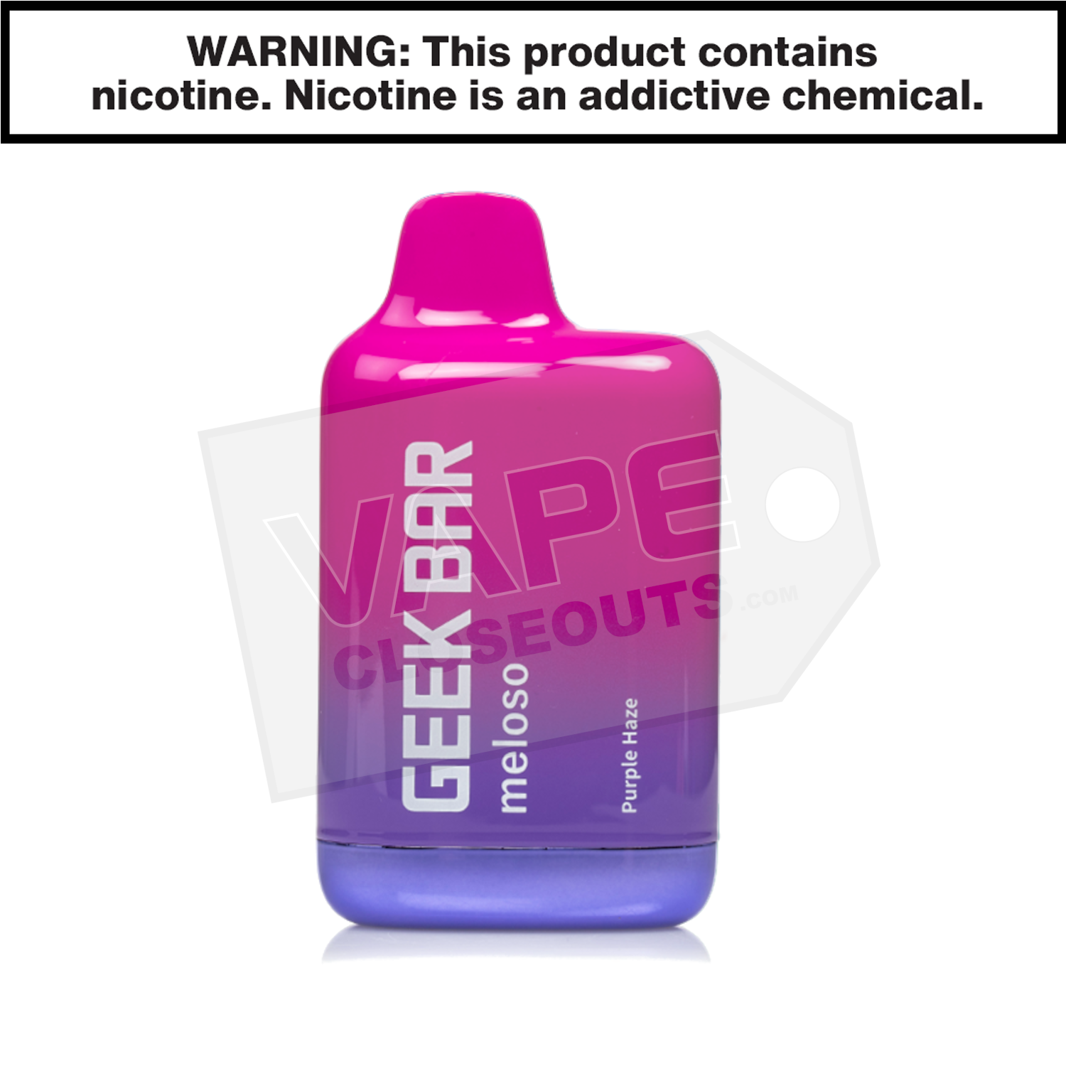 Purple Haze Geek Bar Meloso Max Disposable Vape