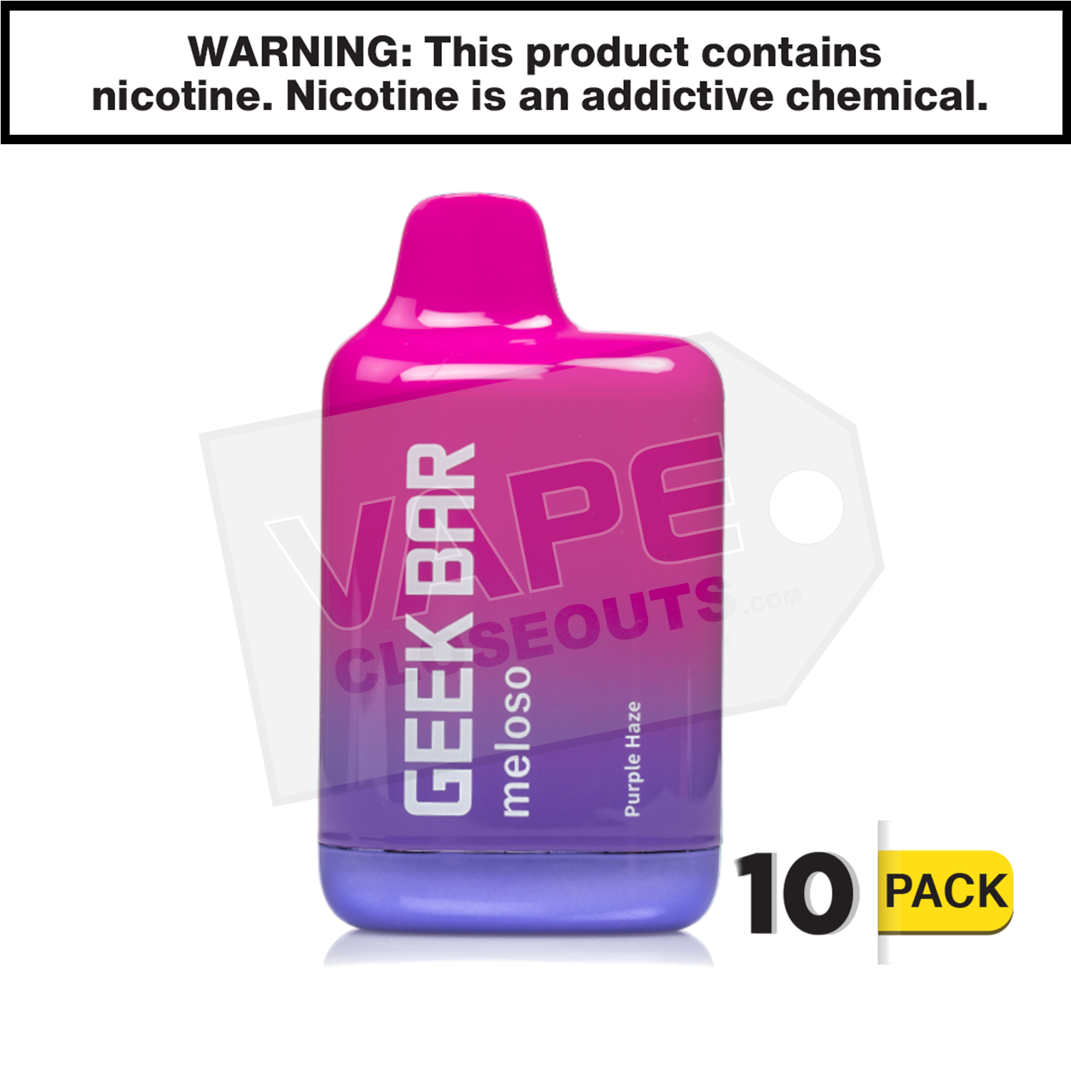 Purple Haze Geek Bar Meloso Max Disposable Vape — image 2