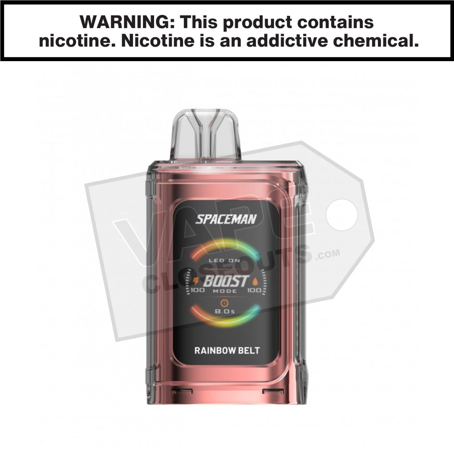 Rainbow Belt Spaceman Prism 20k Disposable Vape