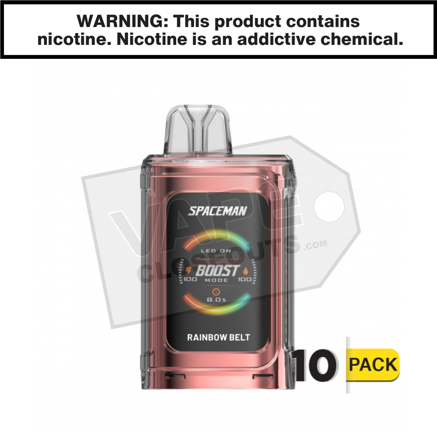 Rainbow Belt Spaceman Prism 20k Disposable Vape — image 2