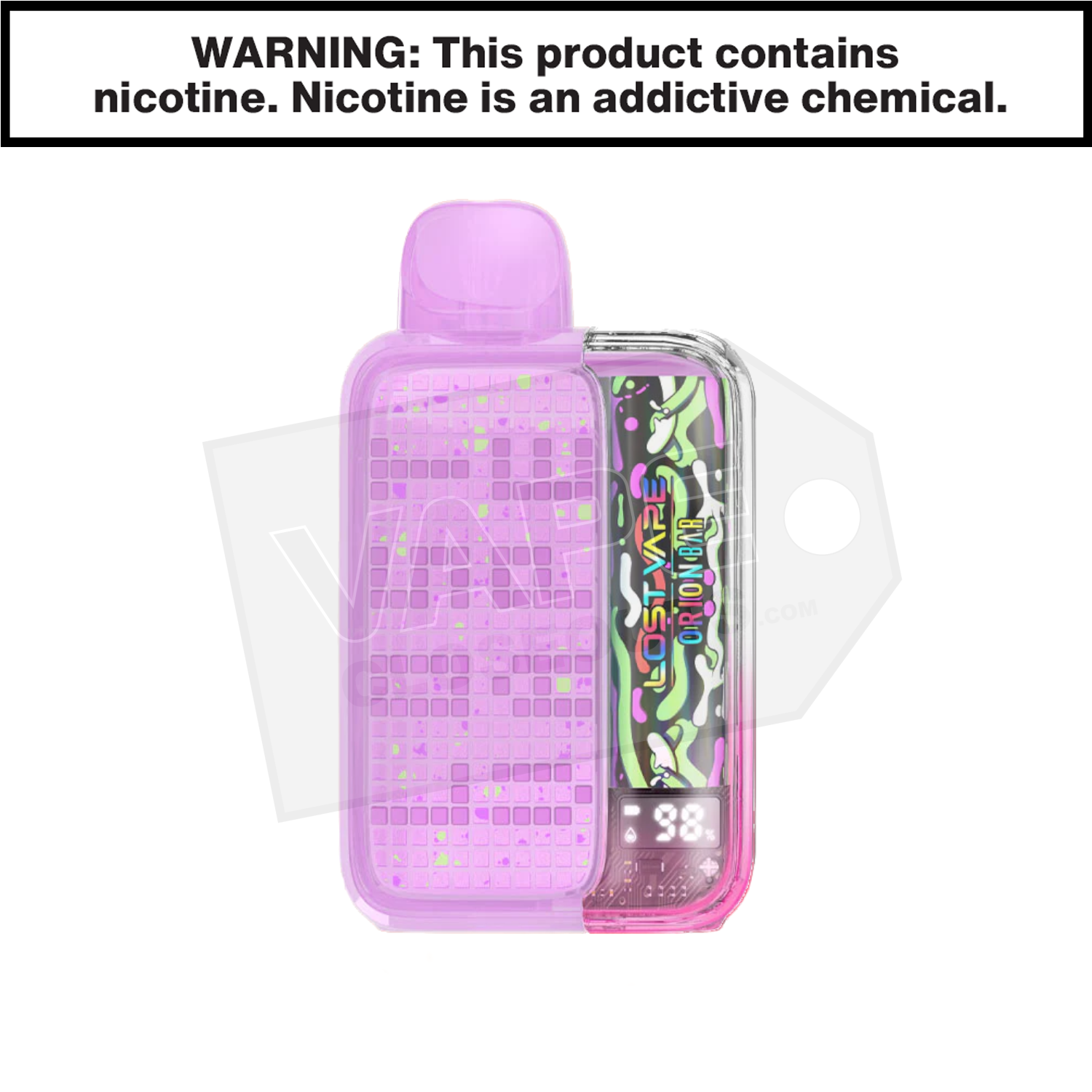 Raspberry Sour Apple Orion Bar 10000 Lost Vape Disposable