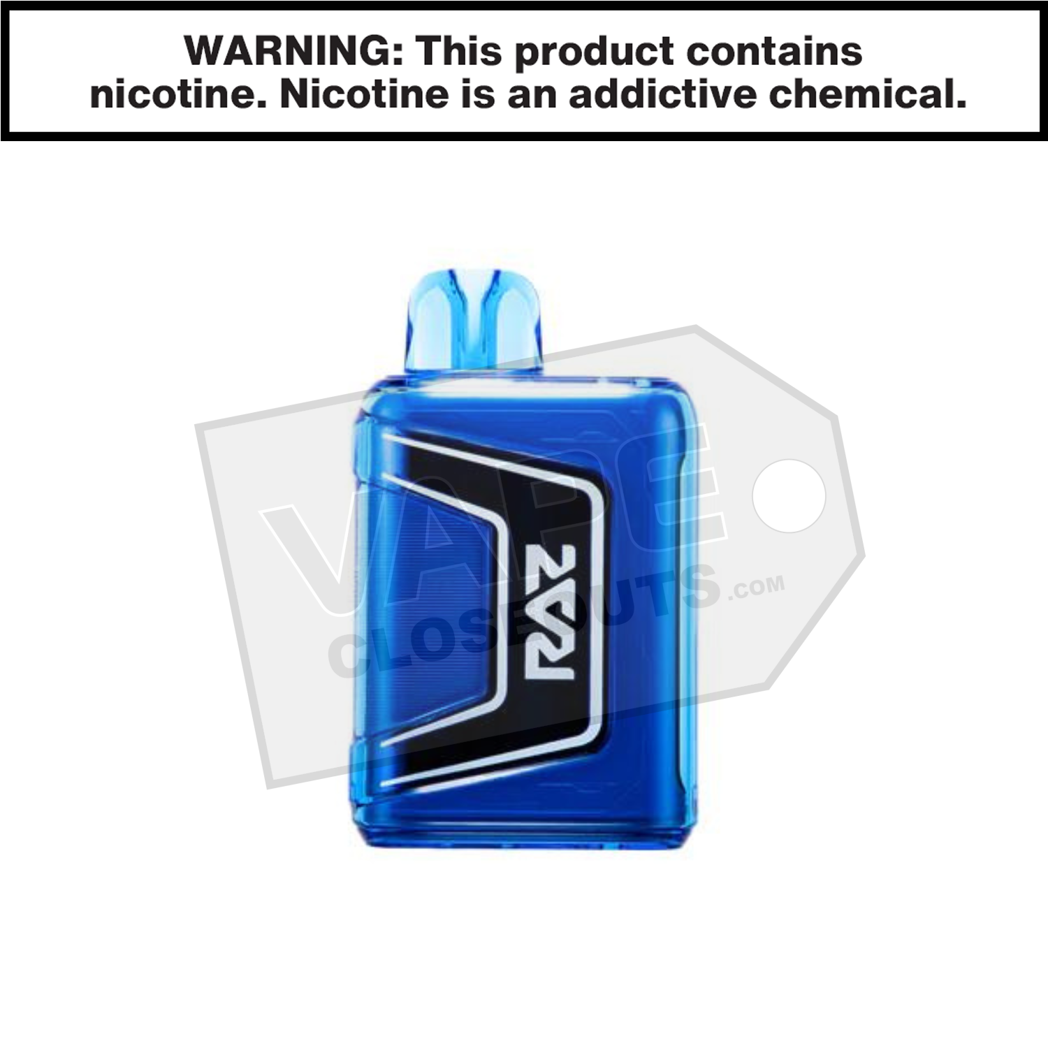 RAZ TN9000 Blue Razz Cotton Clouds Disposable Vape