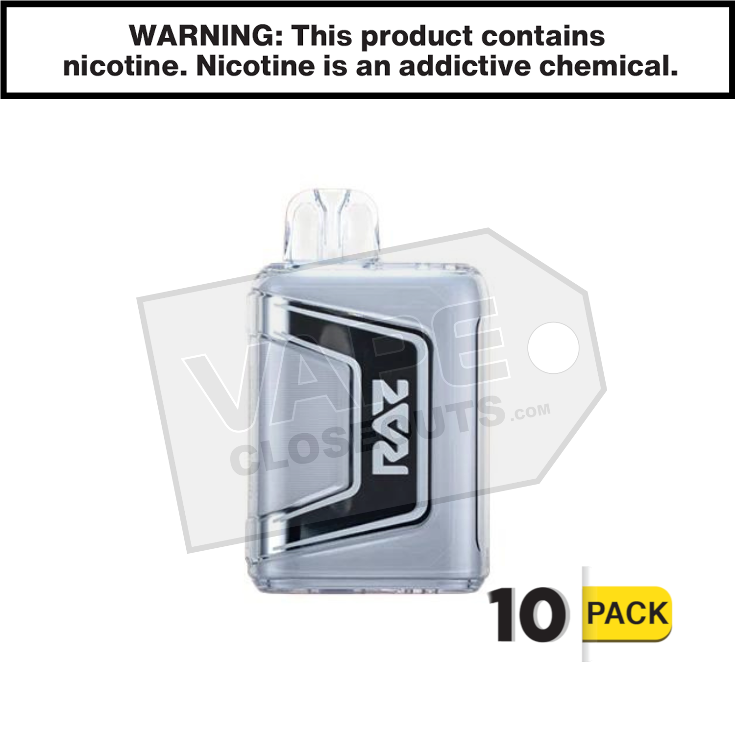 RAZ TN9000 Clear Disposable Vape — image 2
