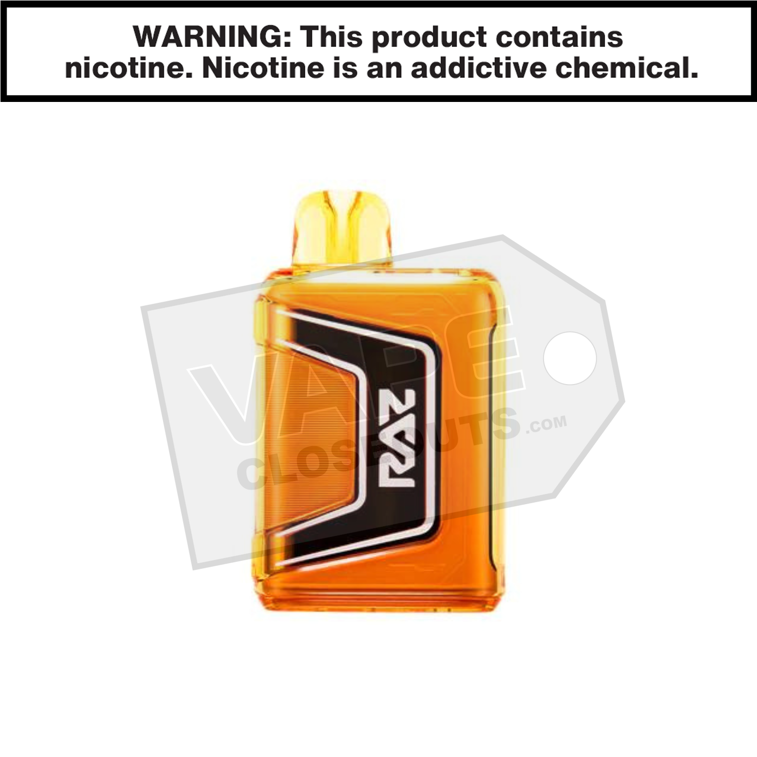 RAZ TN9000 Orange Raspberry Disposable Vape