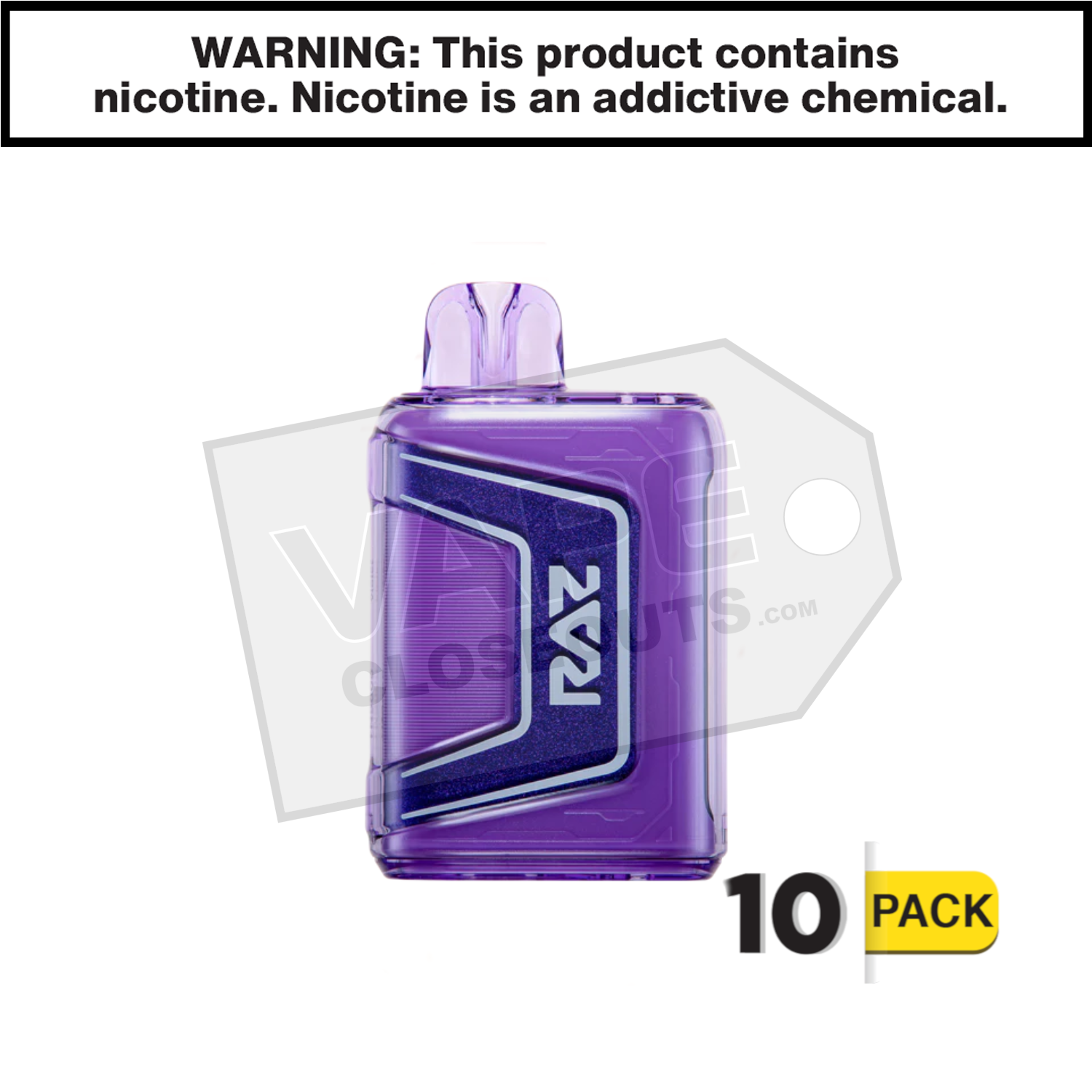 RAZ TN9000 Violet Disposable Vape — image 2