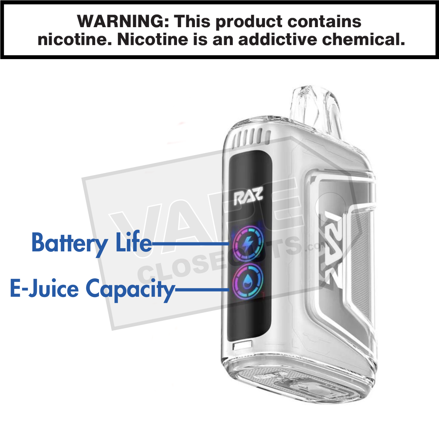 RAZ TN9000 Violet Disposable Vape — image 3