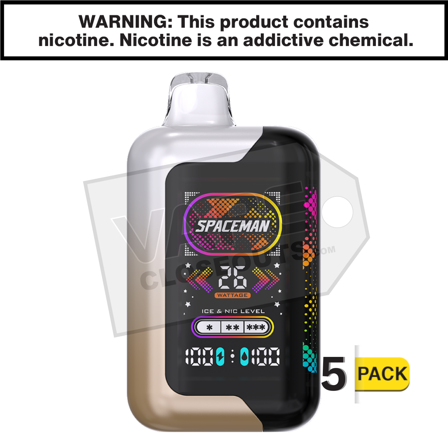 Root Beer Spaceman SP40000 Disposable Vape