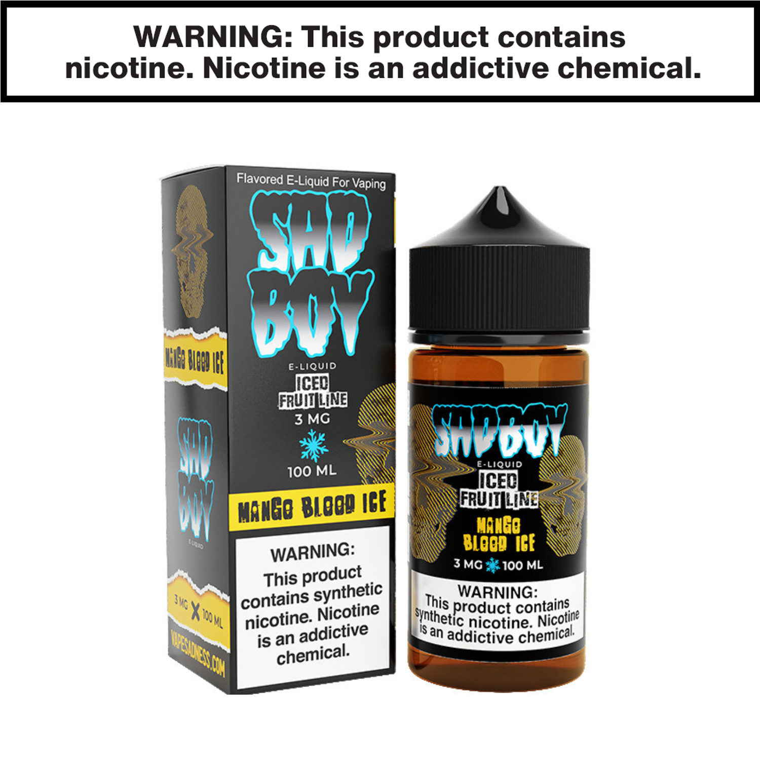 Sadboy eJuice 100mL Freebase — image 3