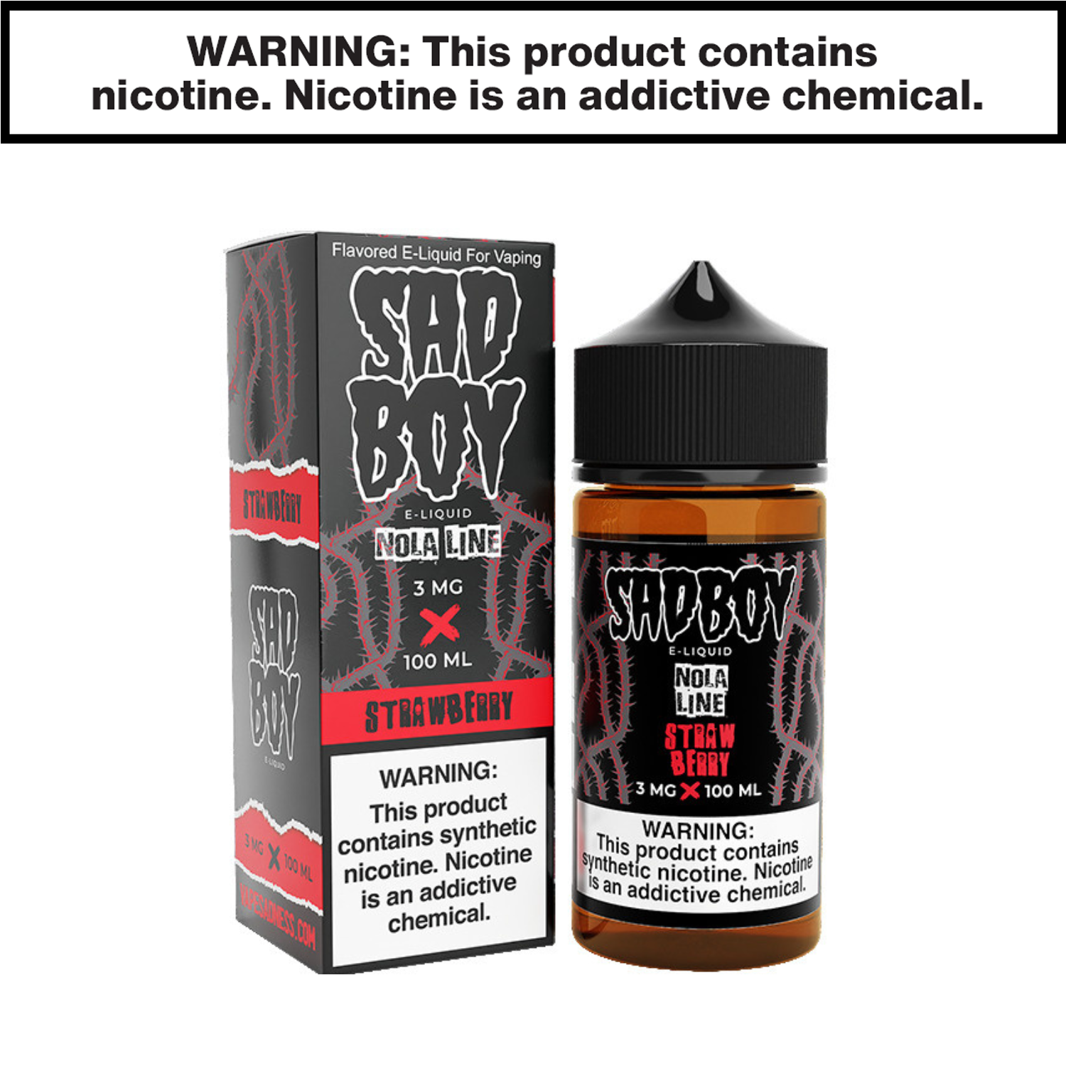 Sadboy eJuice 100mL Freebase — image 5
