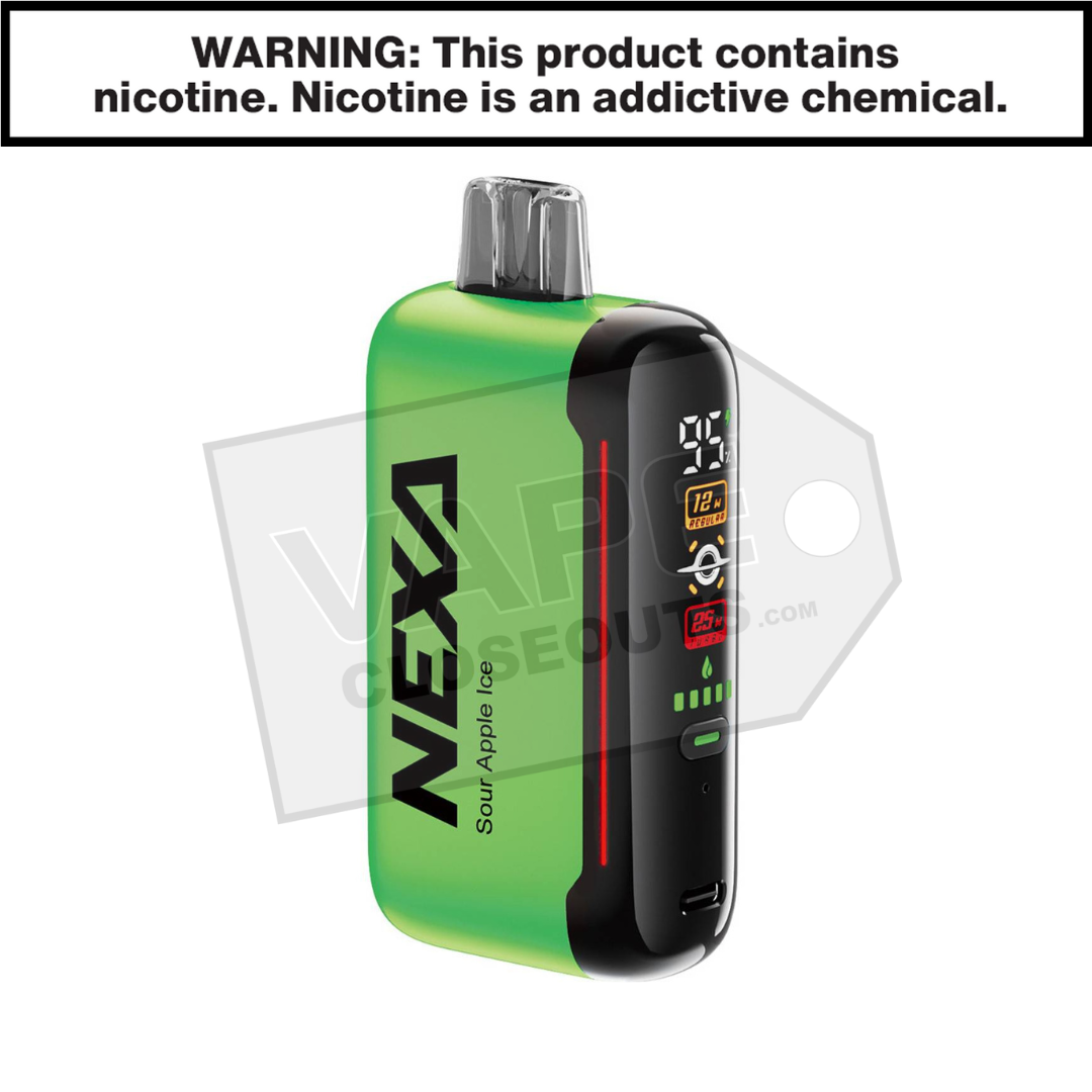 Sour Apple Ice NEXA N20000 Vape