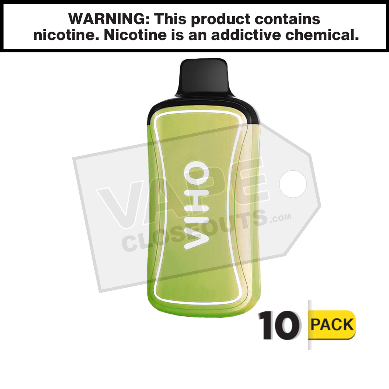 Sour Apple Ice Viho Supercharge 20K Disposable Vape — image 2