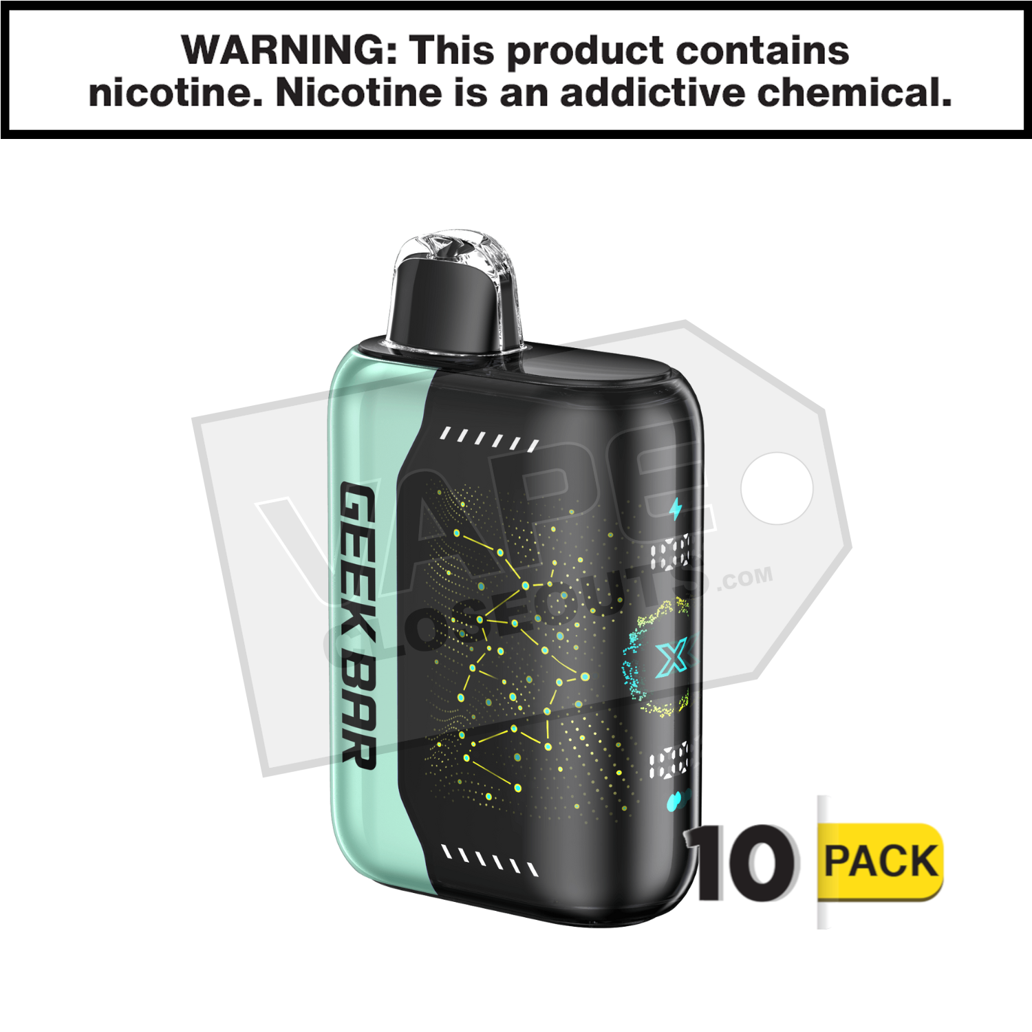 Sour Mango Pineapple Geek Bar Pulse X 25K Disposable Vape — image 2