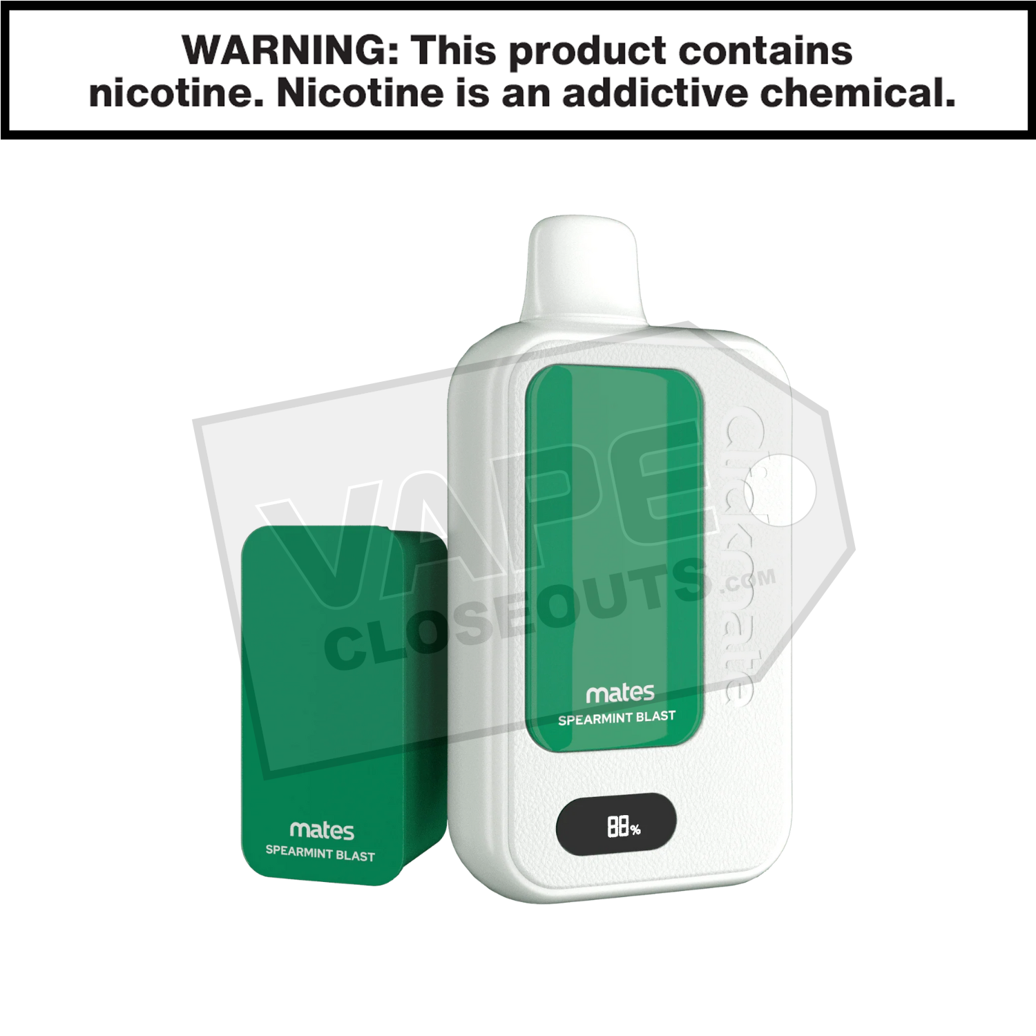 Spearmint Blast 7 Daze Clickmate 15000 Disposable Vape Kit