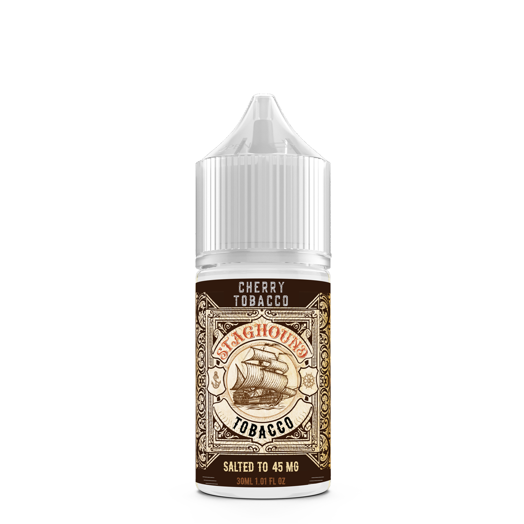 StagHound Cherry Tobacco 30mL Salt Nic