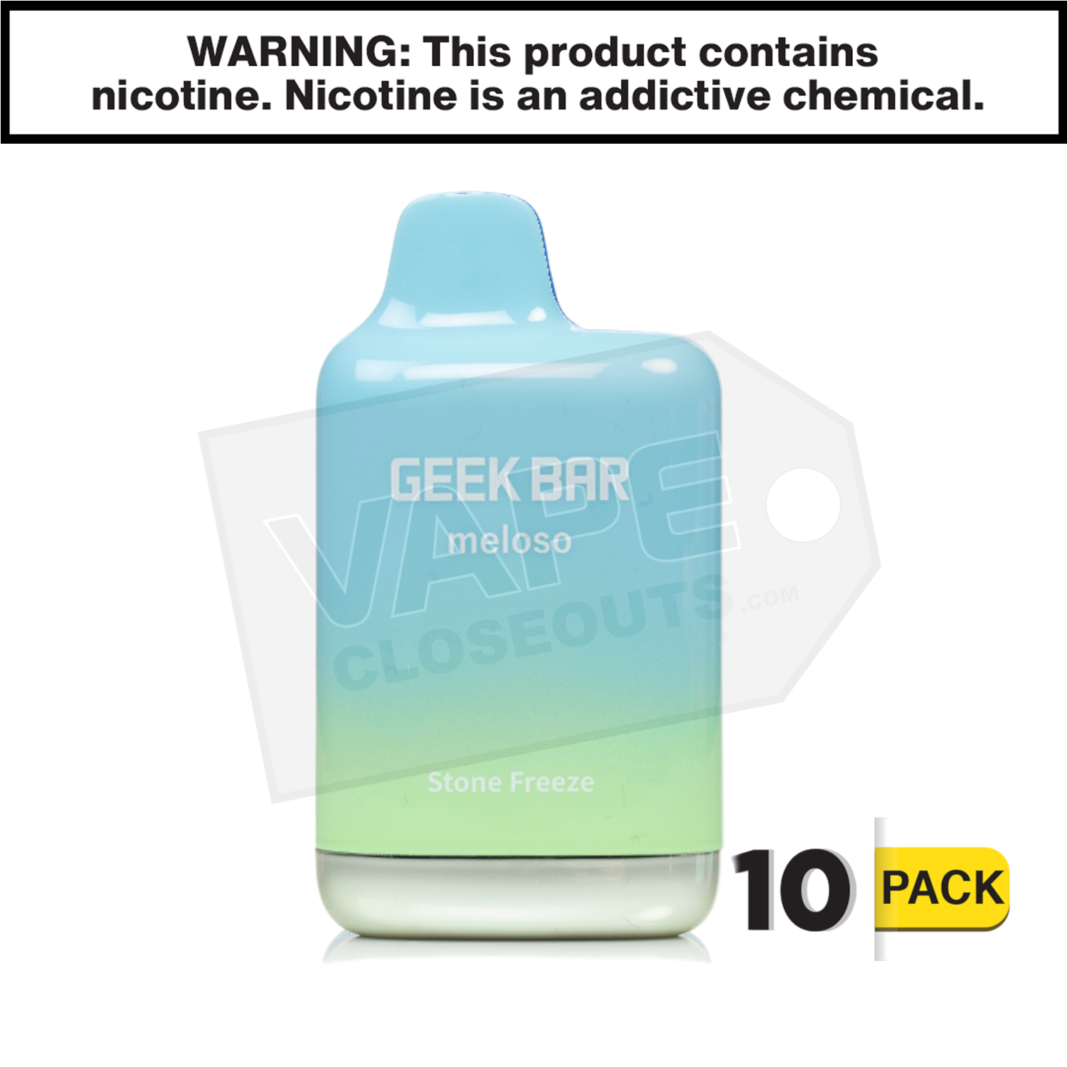 Stone Freeze Geek Bar Meloso Max Disposable Vape — image 2
