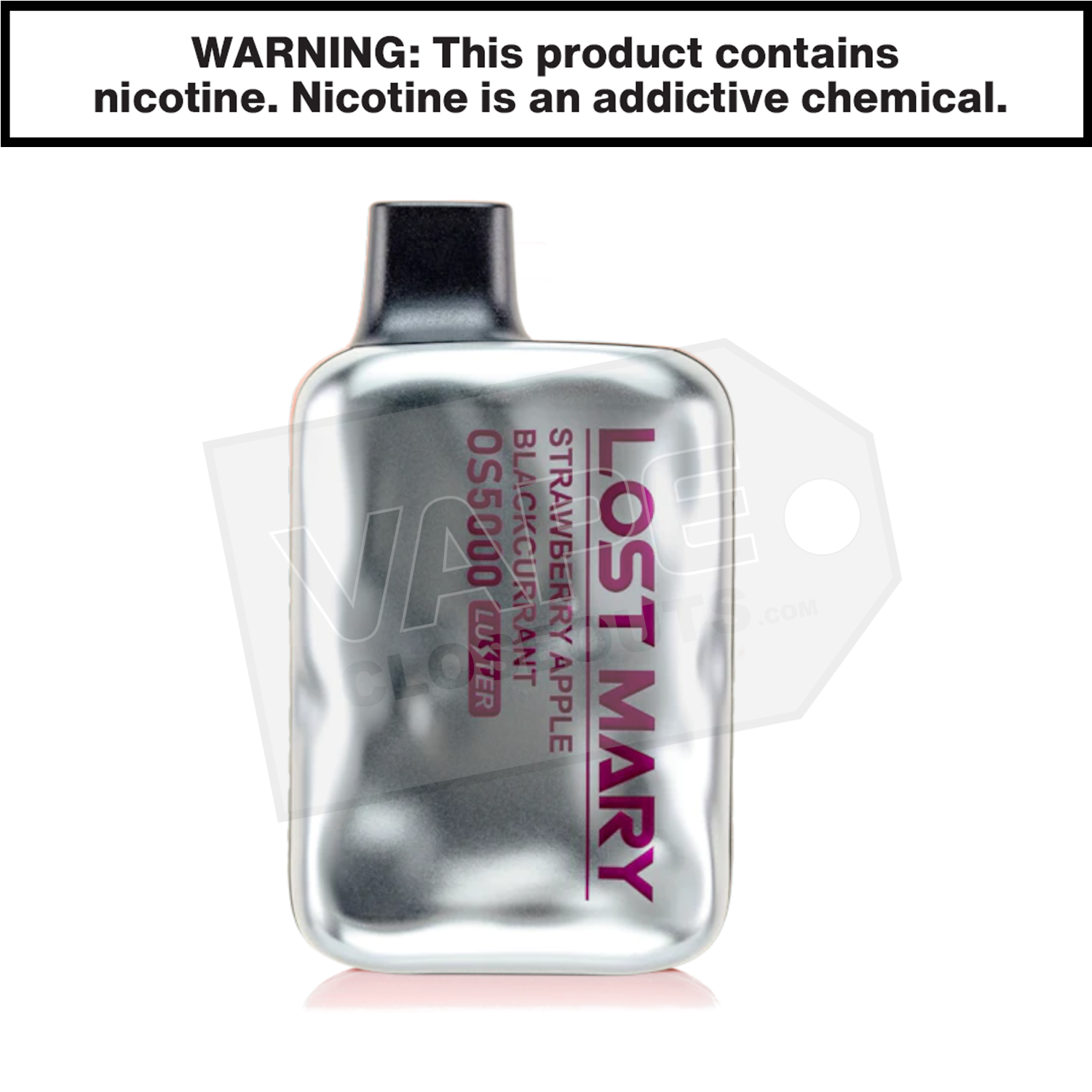 Strawberry Apple Blackcurrant Lost Marry OS5000 Disposable Vape