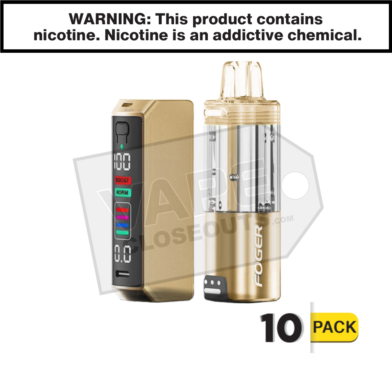 Strawberry Banana Foger Switch Pro Starter Kit Disposable Vape — image 2