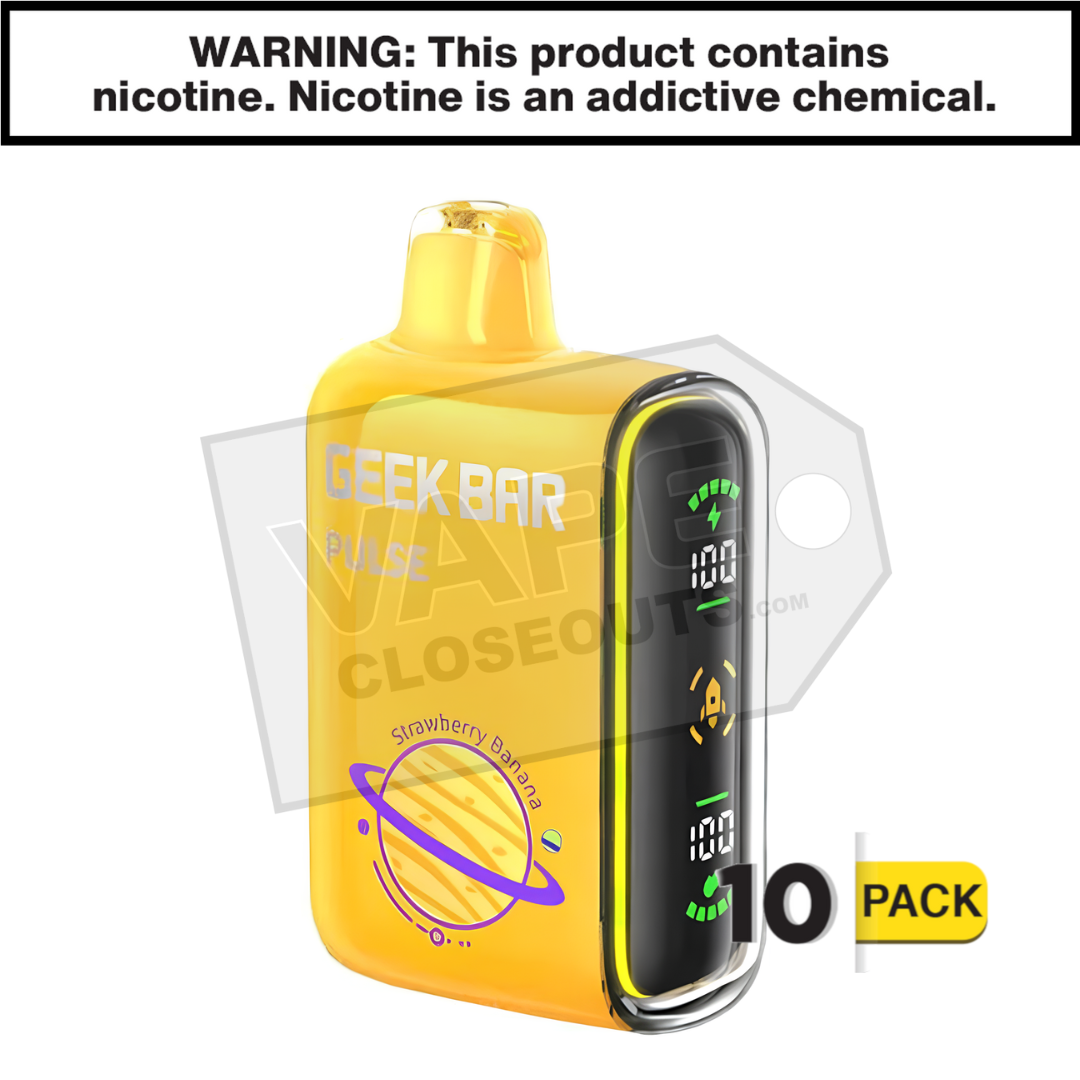 Strawberry Banana Geek Bar Pulse Disposable Vape — image 2