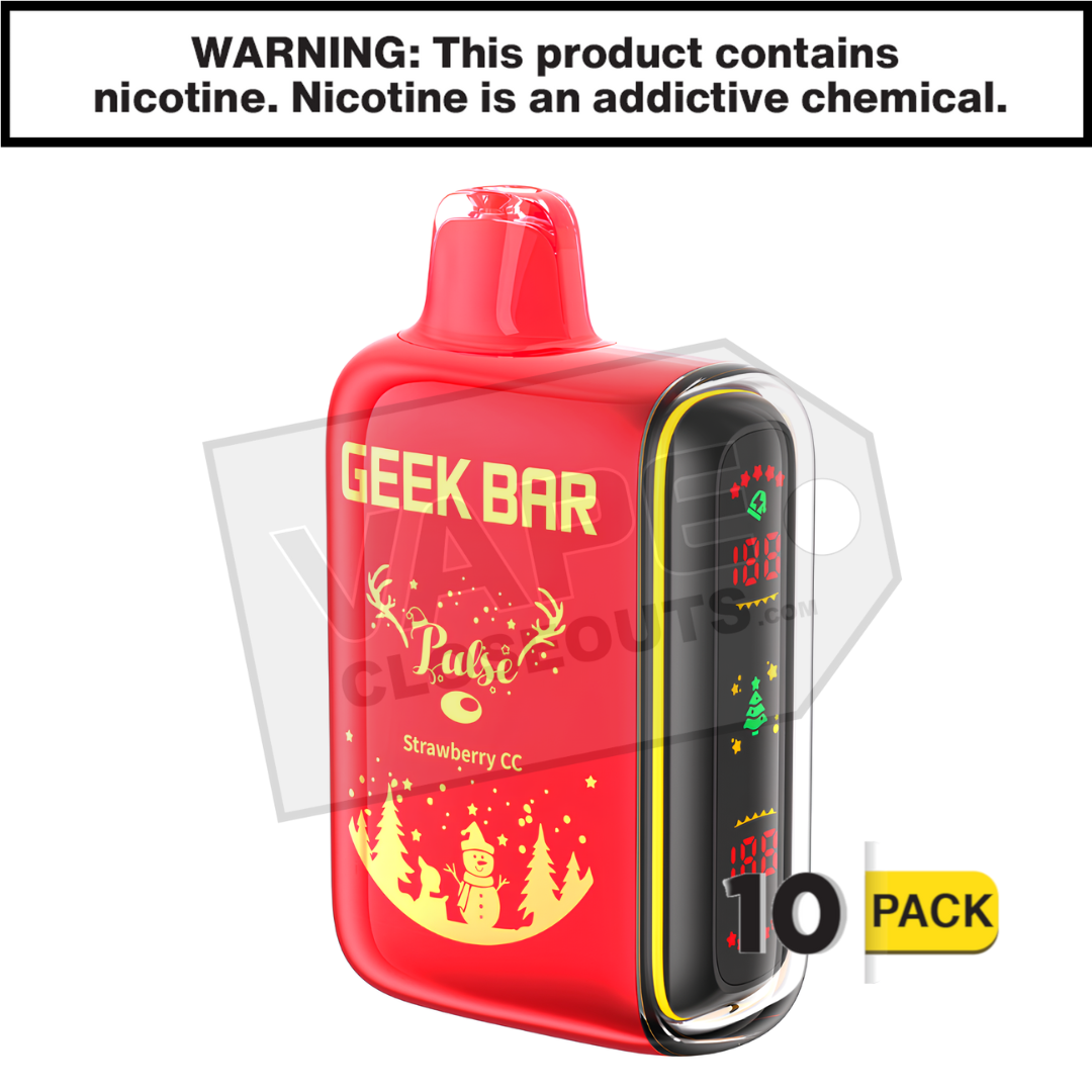Strawberry CC Geek Bar Pulse Disposable Vape — image 2