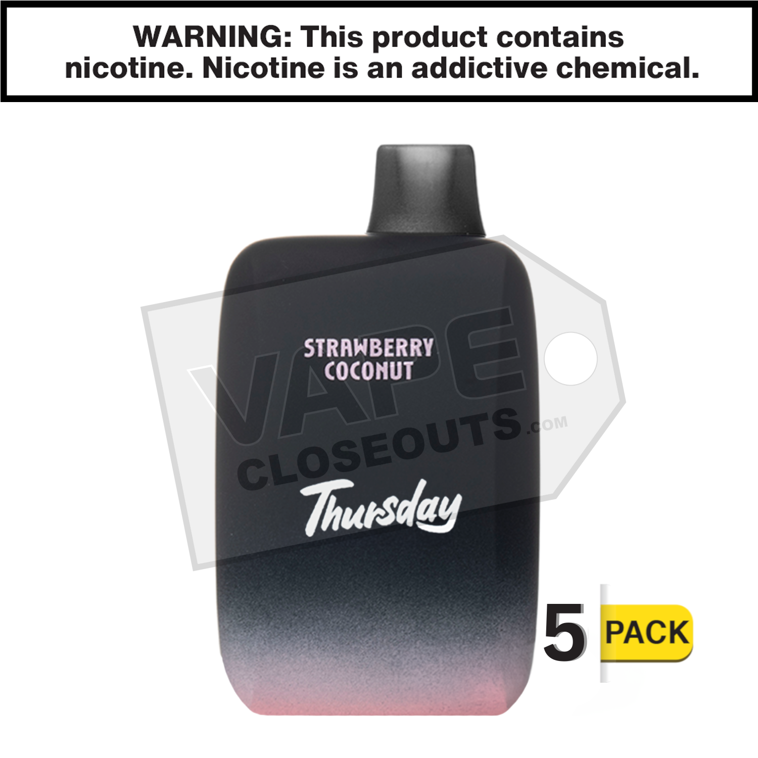 Strawberry Coconut Thursday 30K Disposable Vape