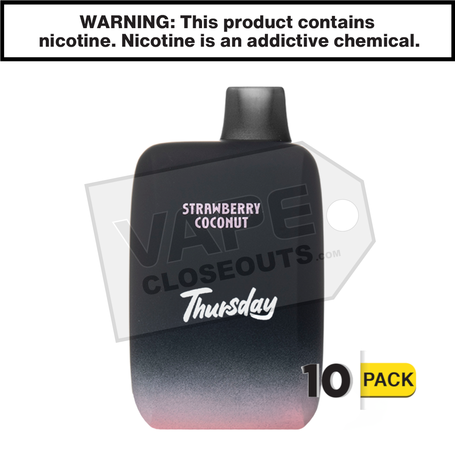 Strawberry Coconut Thursday 30K Disposable Vape — image 2