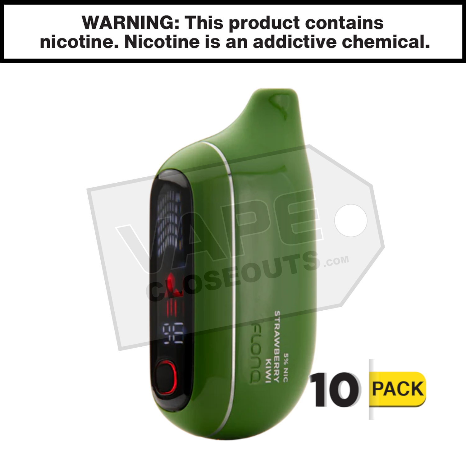 Strawberry Kiwi FLONQ Max Pro 20K Disposable Vape — image 2