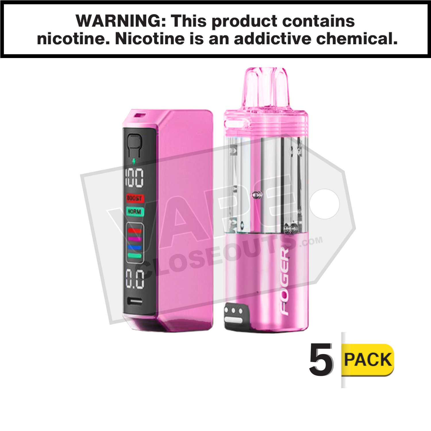 Strawberry Kiwi Foger Switch Pro Starter Kit Disposable Vape