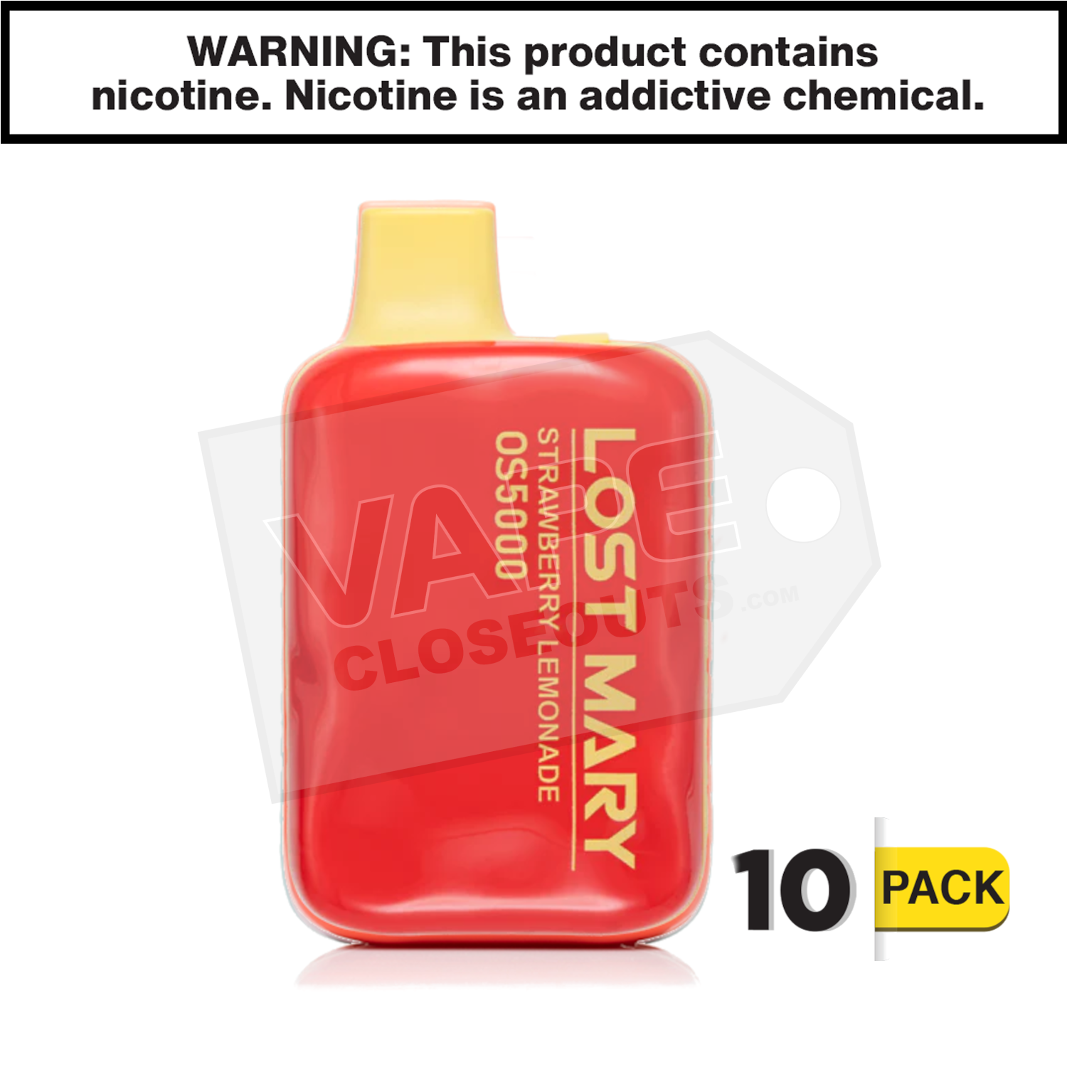 Strawberry Lemonade Lost Marry OS5000 Disposable Vape — image 2